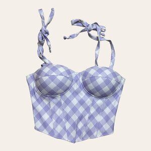 NEW Plaid Princess Cropped
